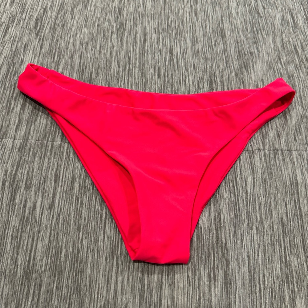 Red bikini bottom